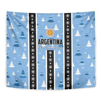 Argentina Christmas Tapestry Feliz Navidad Sol de Mayo - Wonder Print Shop