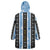 Argentina Christmas Wearable Blanket Hoodie Feliz Navidad Sol de Mayo - Wonder Print Shop