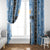 Argentina Christmas Window Curtain Feliz Navidad Sol de Mayo - Wonder Print Shop