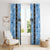 Argentina Christmas Window Curtain Feliz Navidad Sol de Mayo - Wonder Print Shop