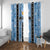 Argentina Christmas Window Curtain Feliz Navidad Sol de Mayo - Wonder Print Shop