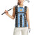Argentina Christmas Women Sleeveless Polo Shirt Feliz Navidad Sol de Mayo - Wonder Print Shop