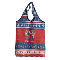 Czech Republic Christmas Grocery Bag Czechia Vesele Vanoce