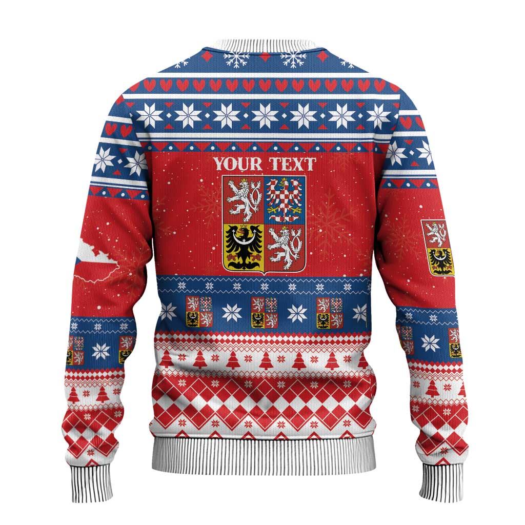 Czech Republic Christmas Ugly Christmas Sweater Czechia Vesele Vanoce - Wonder Print Shop
