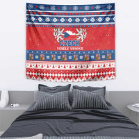 Czech Republic Christmas Tapestry Czechia Vesele Vanoce - Wonder Print Shop