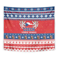 Czech Republic Christmas Tapestry Czechia Vesele Vanoce - Wonder Print Shop