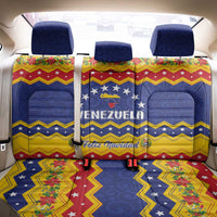 Venezuela Christmas Back Car Seat Cover Feliz Navidad - Wonder Print Shop