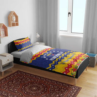 Venezuela Christmas Bedding Set Feliz Navidad - Wonder Print Shop