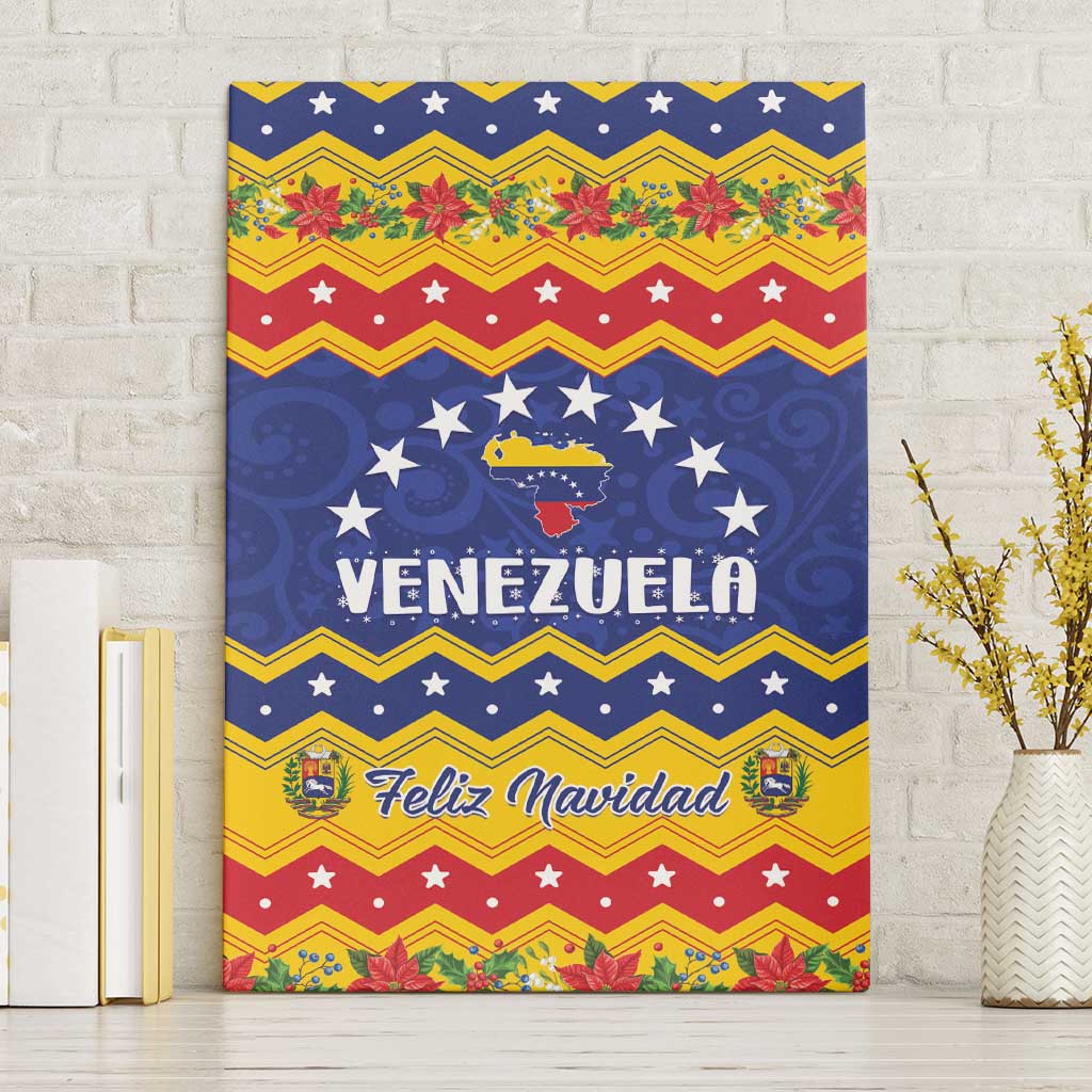 Venezuela Christmas Canvas Wall Art Feliz Navidad - Wonder Print Shop