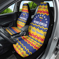 Venezuela Christmas Car Seat Cover Feliz Navidad - Wonder Print Shop