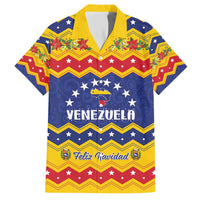 Personalized Venezuela Christmas Hawaiian Shirt Feliz Navidad - Wonder Print Shop