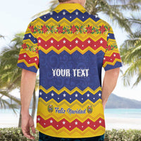 Personalized Venezuela Christmas Hawaiian Shirt Feliz Navidad - Wonder Print Shop