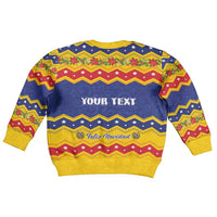 Venezuela Christmas Kid Ugly Christmas Sweater Feliz Navidad - Wonder Print Shop