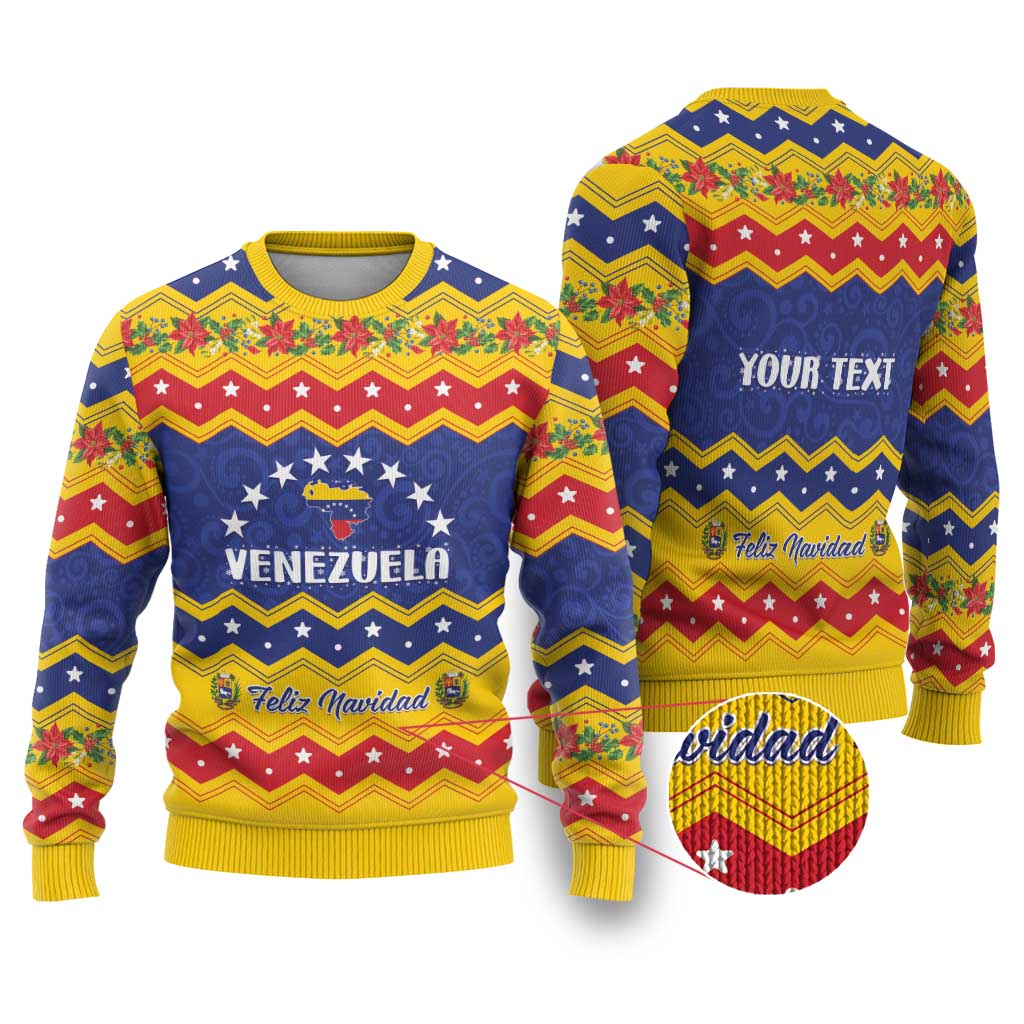 Venezuela Christmas Ugly Christmas Sweater Feliz Navidad - Wonder Print Shop