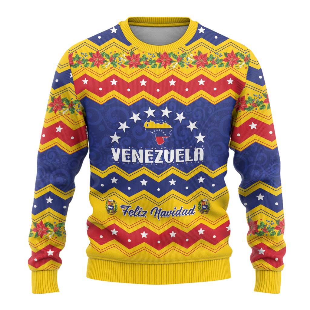Venezuela Christmas Ugly Christmas Sweater Feliz Navidad - Wonder Print Shop