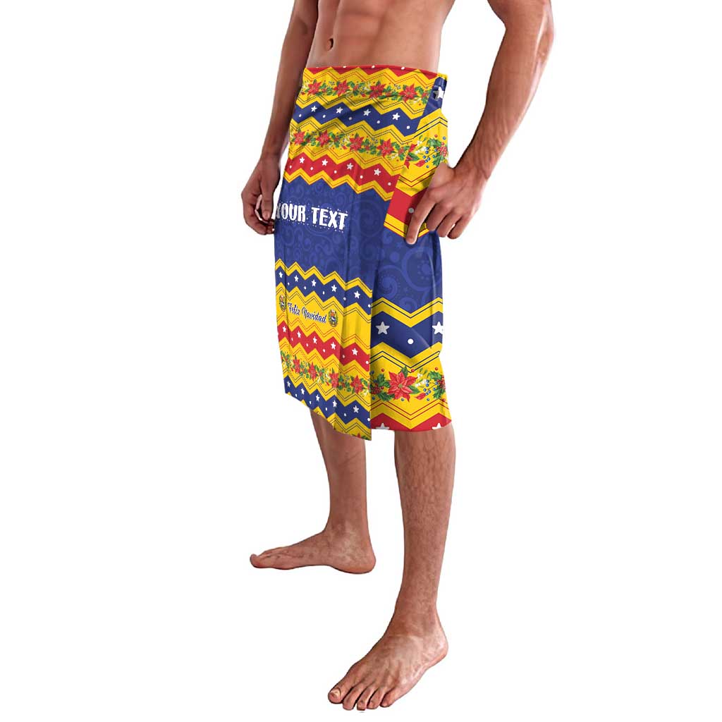 Personalized Venezuela Christmas Lavalava Feliz Navidad - Wonder Print Shop