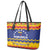 Venezuela Christmas Leather Tote Bag Feliz Navidad - Wonder Print Shop