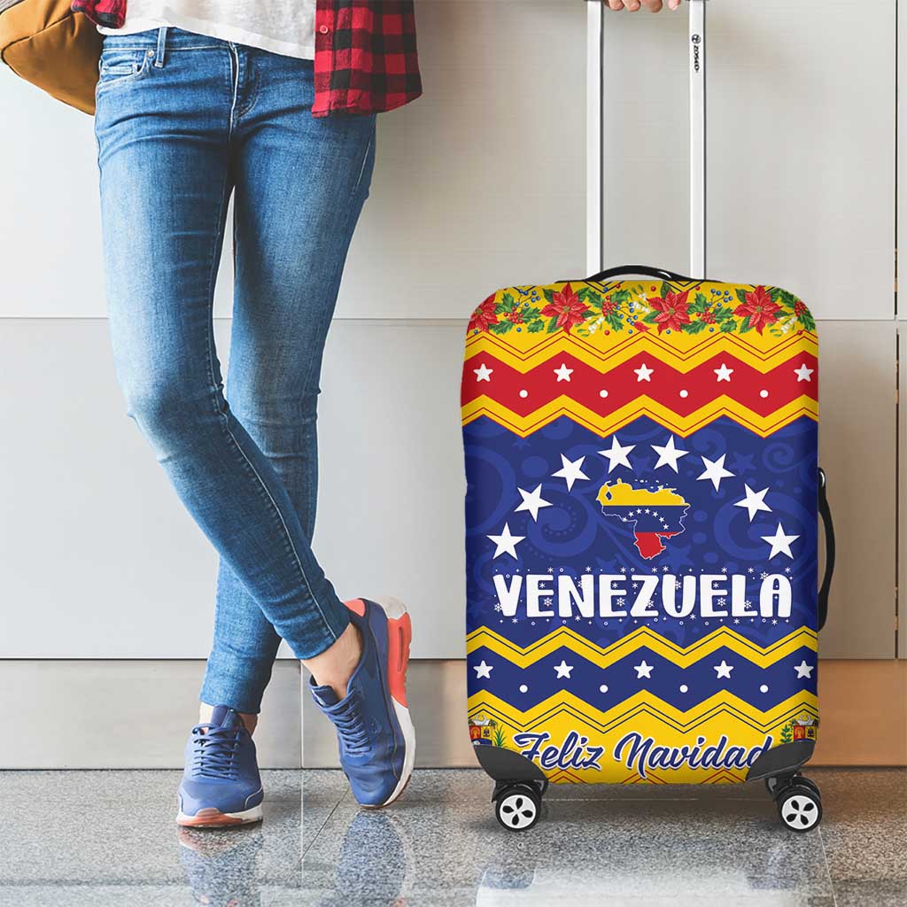 Venezuela Christmas Luggage Cover Feliz Navidad - Wonder Print Shop