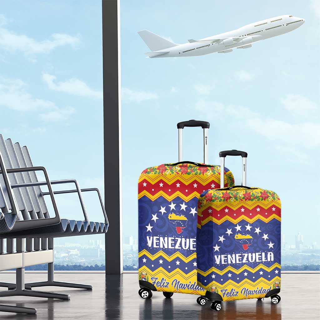 Venezuela Christmas Luggage Cover Feliz Navidad - Wonder Print Shop