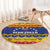 Venezuela Christmas Round Carpet Feliz Navidad