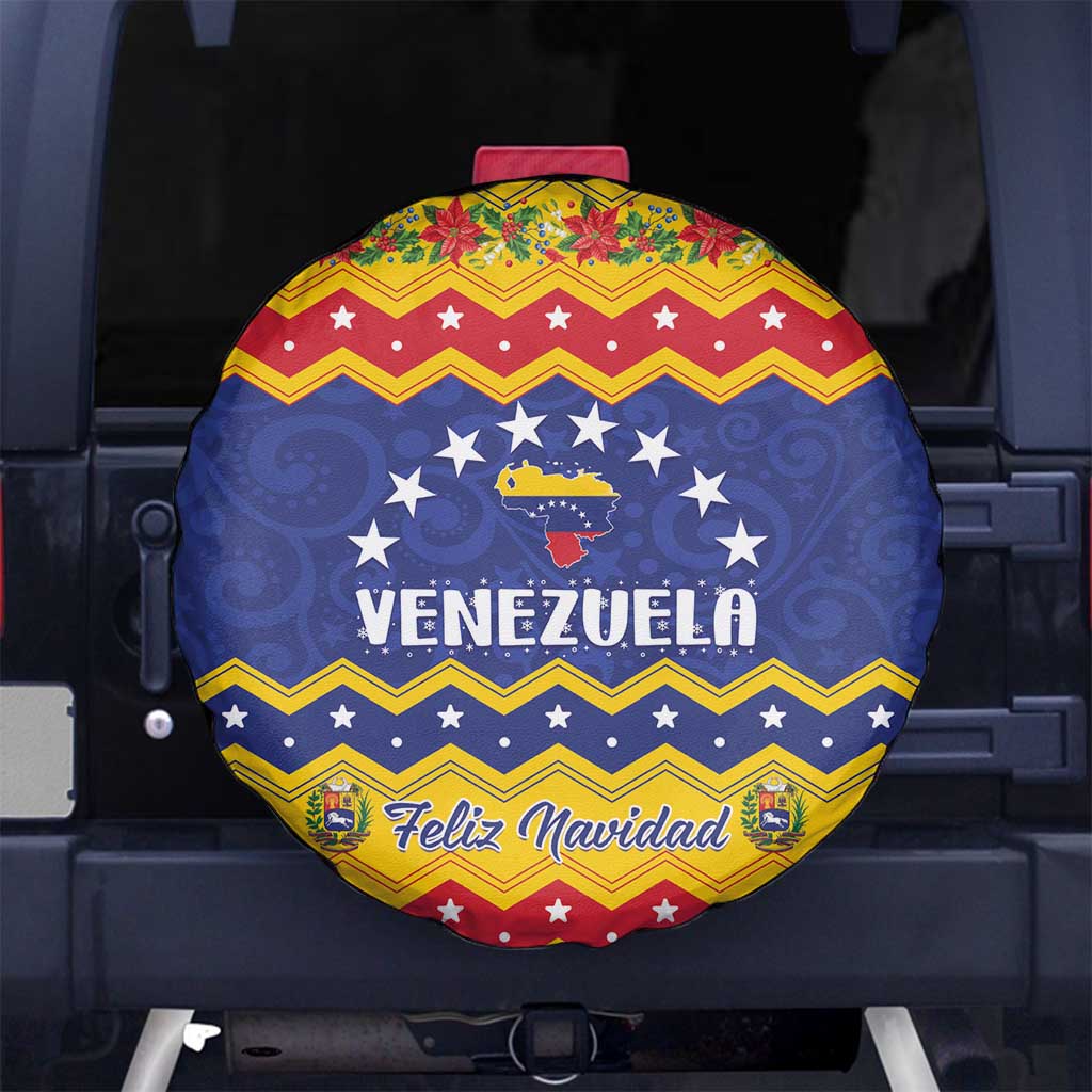 Venezuela Christmas Spare Tire Cover Feliz Navidad - Wonder Print Shop