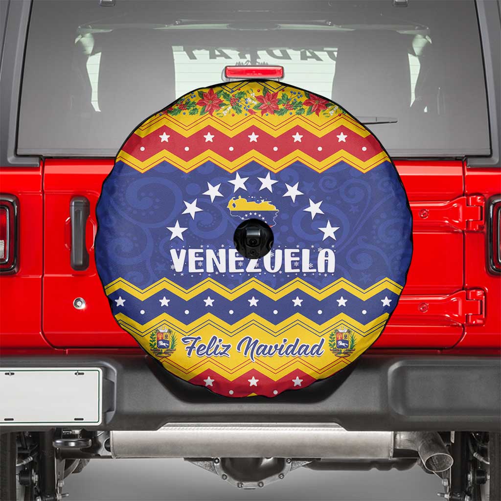 Venezuela Christmas Spare Tire Cover Feliz Navidad - Wonder Print Shop