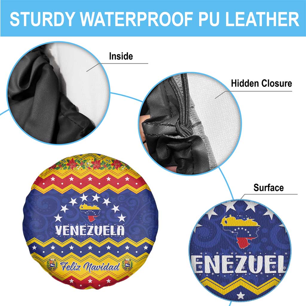 Venezuela Christmas Spare Tire Cover Feliz Navidad - Wonder Print Shop