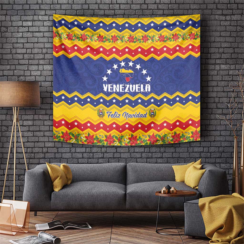 Venezuela Christmas Tapestry Feliz Navidad - Wonder Print Shop