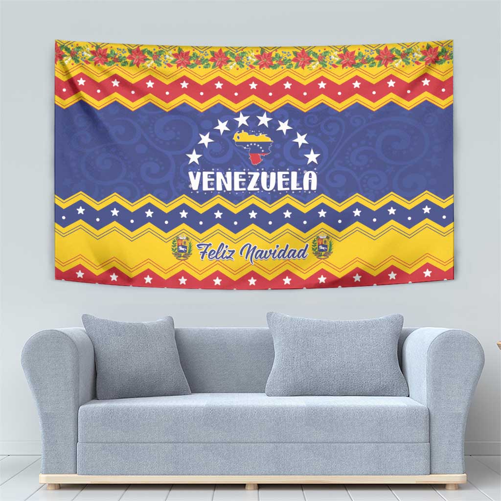 Venezuela Christmas Tapestry Feliz Navidad - Wonder Print Shop