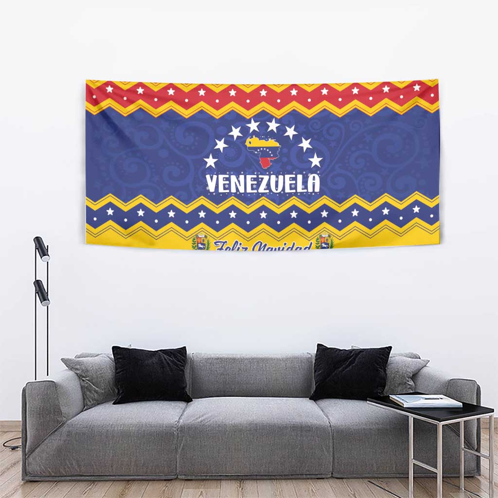Venezuela Christmas Tapestry Feliz Navidad - Wonder Print Shop