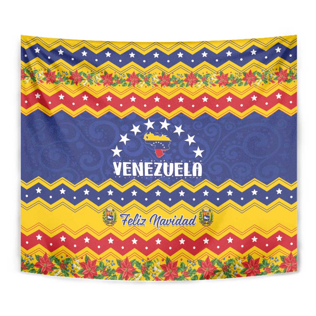 Venezuela Christmas Tapestry Feliz Navidad - Wonder Print Shop