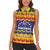 Personalized Venezuela Christmas Women Sleeveless Polo Shirt Feliz Navidad - Wonder Print Shop