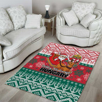 Hungary Christmas Area Rug Magyarorszag Boldog Karacsonyt - Wonder Print Shop