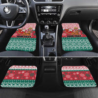 Hungary Christmas Car Mats Magyarorszag Boldog Karacsonyt - Wonder Print Shop