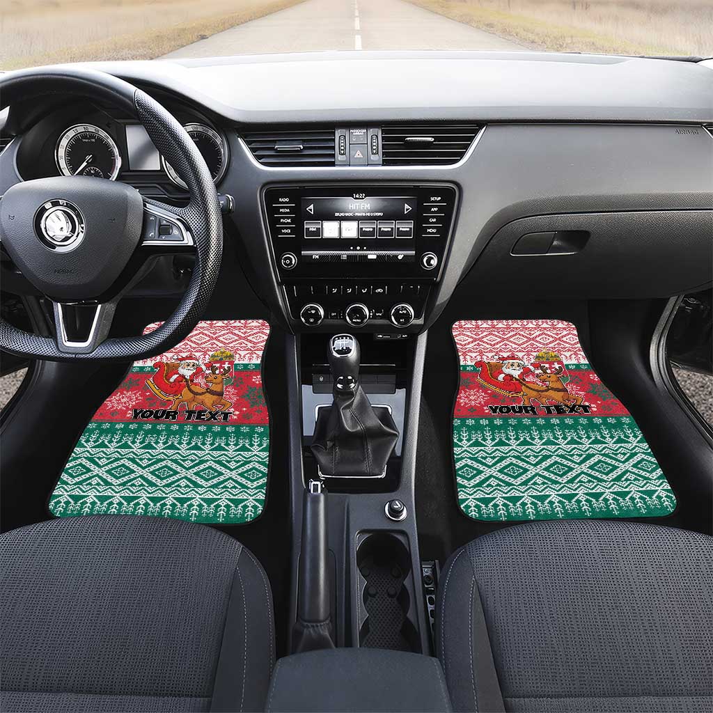 Hungary Christmas Car Mats Magyarorszag Boldog Karacsonyt - Wonder Print Shop