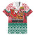 Personalized Hungary Christmas Family Matching Off The Shoulder Long Sleeve Dress and Hawaiian Shirt Magyarorszag Boldog Karacsonyt - Wonder Print Shop