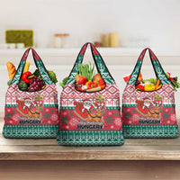 Hungary Christmas Grocery Bag Magyarorszag Boldog Karacsonyt