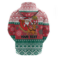 Personalized Hungary Christmas Hoodie Magyarorszag Boldog Karacsonyt - Wonder Print Shop