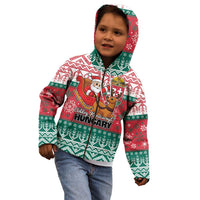 Personalized Hungary Christmas Kid Hoodie Magyarorszag Boldog Karacsonyt - Wonder Print Shop