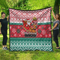 Hungary Christmas Quilt Magyarorszag Boldog Karacsonyt - Wonder Print Shop
