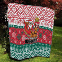 Hungary Christmas Quilt Magyarorszag Boldog Karacsonyt - Wonder Print Shop