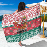 Hungary Christmas Sarong Magyarorszag Boldog Karacsonyt - Wonder Print Shop