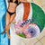 India Republic Day Beach Blanket Lotus Floral Paisley Pattern - Wonder Print Shop