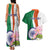 India Republic Day Couples Matching Tank Maxi Dress and Hawaiian Shirt Lotus Floral Paisley Pattern - Wonder Print Shop