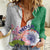 India Republic Day Women Casual Shirt Lotus Floral Paisley Pattern - Wonder Print Shop
