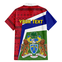 Gambia Independence Day Family Matching Mermaid Dress and Hawaiian Shirt Coat Of Arms African Pattern - Wonder Print Shop