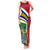 Gambia Independence Day Family Matching Tank Maxi Dress and Hawaiian Shirt Coat Of Arms African Pattern - Wonder Print Shop