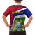 Gambia Independence Day Kid Hawaiian Shirt Coat Of Arms African Pattern - Wonder Print Shop