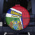 Gambia Independence Day Spare Tire Cover Coat Of Arms African Pattern - Wonder Print Shop