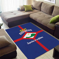 Sint Eustatius Area Rug Statia Superba et Confidens - Wonder Print Shop